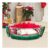 Teeloray XXL Foldable Cat Tunnel with Bed and Ball Christmas