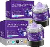 Teeth Restoration Mineral Powder, Purple Dental Restoration Mineral Powder, Effective in Strengthening Teeth and Gums for Daily Use (50G) (100G(Pack of 2))