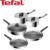 Tefal Emotion Mesh E34106G1 5-Piece Pan Set – Stainless Steel, Dishwasher Safe, Induction Compatible 10 Year Guarantee – W/Code