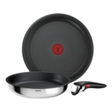 Tefal Ingenio Comfort Max Stainless Steel 3-Piece Pan Set