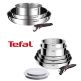 Tefal Ingenio Stainless Steel Cookware Set – 4 Piece – £44.99 / 8 Piece – £71.65 with Newsletter Signup Code – Free C&C