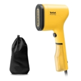 Tefal Pure Pop Slim Handheld Clothes Steamer, No Ironing Board, Yellow