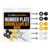 Tek Automotive Number Plate Screws and Caps Kit, 12 Pcs Black White Yellow Screw Caps with Self Tapping Screws – Tek Automotive / FBA