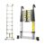 Telescopic Ladder 2.6M Aluminium Extension Loft Ladde