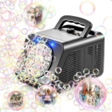 Tencock Bubble Machine, Automatic Bubble Blower – 15000 Bubbles Per Min – Sold by Tecnock-EU FBA