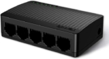 Tenda Gigabit Ethernet Switch 5 Port Network Switch Ethernet Splitter Hub – Prime Day Deal