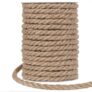 Tenn Well 10mm Jute Rope, 15m, 50 Feet Thick and Strong Natural Jute Twine