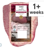 Tesco British Beef Medium Roasting Joint – £15.00 per kg – Clubcard Price