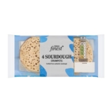Tesco Finest 4 Sourdough Crumpets