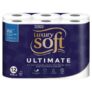 Tesco Luxury Soft Ultimate Toilet Tissue 12 Long Rolls – Clubcard Price