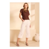 Textured Gathered Sides Top