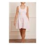 Textured Knit Sleeveless Mini Dress