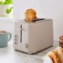 Textured Ribbed Plastic 2-Slice Toaster (free C&C only)