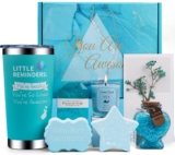Thank You Teacher Gifts for Women Hamper Pamper Birthday Gifts Unique Self Care Package Relaxation Spa Bath Set for Her, Wellbeing Get Well Soon Gifts for Women Wife Mum Sister