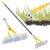Thatch Rake for Lawn, 38cm Adjustable Head Weed Tool, Dethatcher Rake to Cleaning Dead Grass – Sold by BlumeTrec / FBA