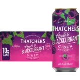 Thatchers Apple & Blackcurrant Fruit Cider, 10 x 440ml Cans – Early Prime Deal