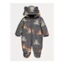 Thats Not MyBear Grey Fleece Lined Snowsuit
