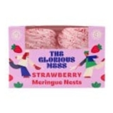 The Glorious Mess Strawberry Meringue Nests