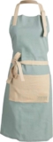 The Great British Bake Off Cotton Chef Apron Official GBBO Logo, Duck Egg Blue, One Size