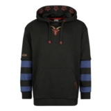 The Morning Ritual – Oversized Hoodie Blue-Black by Steven Rhodes
