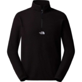 The North Face Glacier Embroidered Logo 1/4 zip in black – Sizes XS to XL w/code