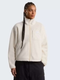 The North Face Womens Yumiori Off Peak Full Zip Fleece – White Dune – Free C&C