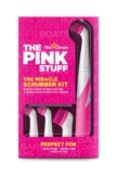 The Pink Stuff Miracle Scrubber Kit – Electric Scrubber Cleaning Tool Plus 4 Cleaning Brush Heads