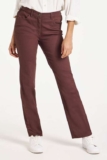 The SARA Coloured Straight Leg Jeans in Brown Size 14-18 & 22-28 – Free C&C