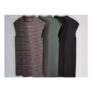 The Set 3 Pack T-Shirt Dress Brown Stripe/Khaki/Chocolate Brown