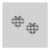 The Supreme Heart Chain Earrings – Silver