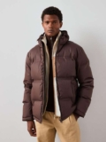 The Very Collection Feather and Down Heat Sealed Midweight Padded Jacket – Brown (Sizes S – 3XL) – Free Click and Collect