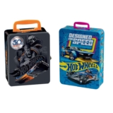 Theo Klein 2881 Hot Wheels Storage Case Metal suitcase for up to 50 cars