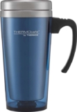 ThermoCafé by Thermos, Plastic Translucent Travel Mug, Blue, 420ml