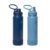 ThermoFlask Stainless Steel Water Bottle 710ml, 2 Pack in 3 Colours