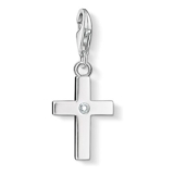 Thomas Sabo Cross Charm Pendant – 925 Sterling Silver