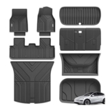 Thorex 10-Pc All-Weather Floor Mats for Tesla Model Y Full-Coverage