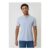Threadbare Soft Green Two Tone Cotton Pique Polo Shirt