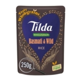 Tilda Microwave Wholegrain Basmati & Wild Rice