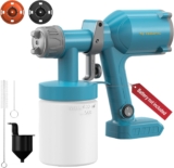 Tilswall Cordless Paint Sprayer for Dewalt 18V(No Battery) Dreamer400 Blue