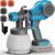 Tilswall Fence Paint Sprayer Alien 500, Fits Makita 18V (No Battery) Cordless, Ultra-Light, 1000ml Tank, 4 Nozzles, 3 Spray Patterns, Easy to Clean, Ideal for Walls, Ceilings