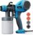 Tilswall Paint Sprayer Ideal for Beginners, Ultra Lightweight Spray Paint Gun Easy to Use and Clean, Multi-purpose Spray Gun with 4 Nozzles & 3 Patterns, Electric Paint Sprayer for Walls and Ceilings