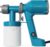 Tilswall Paint Sprayer, Upgraded Ultra-Light Electric Paint Spray Gun with 2 Nozzles & 3 Patterns Easy to Clean for Fences, Sheds, Walls, Ceilings, Furniture, Cabinets, Garden & DIY (Blue)