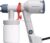 Tilswall Paint Sprayer, Upgraded Ultra-Light Electric Paint Spray Gun with 2 Nozzles & 3 Patterns Easy to Clean for Fences, Sheds, Walls, Ceilings, Furniture, Cabinets, Garden & DIY, White