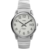 Timex Mens Classic Stainless Steel Expandable Watch, Silver T2H451