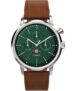 Timex Mens Marlin Moon Phase Watch, 40mm with Leather Strap, Model: TW2W51000 – w/Code