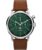 Timex Mens Marlin Moon Phase Watch, 40mm with Leather Strap, Model: TW2W51000 – w/Code