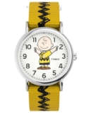 Timex Weekender x Peanuts 38 mm Watch, Indigo LightTW2R41100