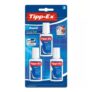 Tipp-Ex Rapid Correction Fluid, Quick-Dry Liquid, Pack of 3
