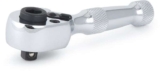 Titan Tools 12101 1/4-Inch & Hex Drive 3-Inch Mini Ratchet