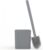Toilet Bowl Brush with Holder Set Deep Cleaning Non Slip Handle Silicone Toilet Brush Flat Toilet Brush For Bathrooms Toilets Bath Cleaner Assorted Color (Pack Of 1)